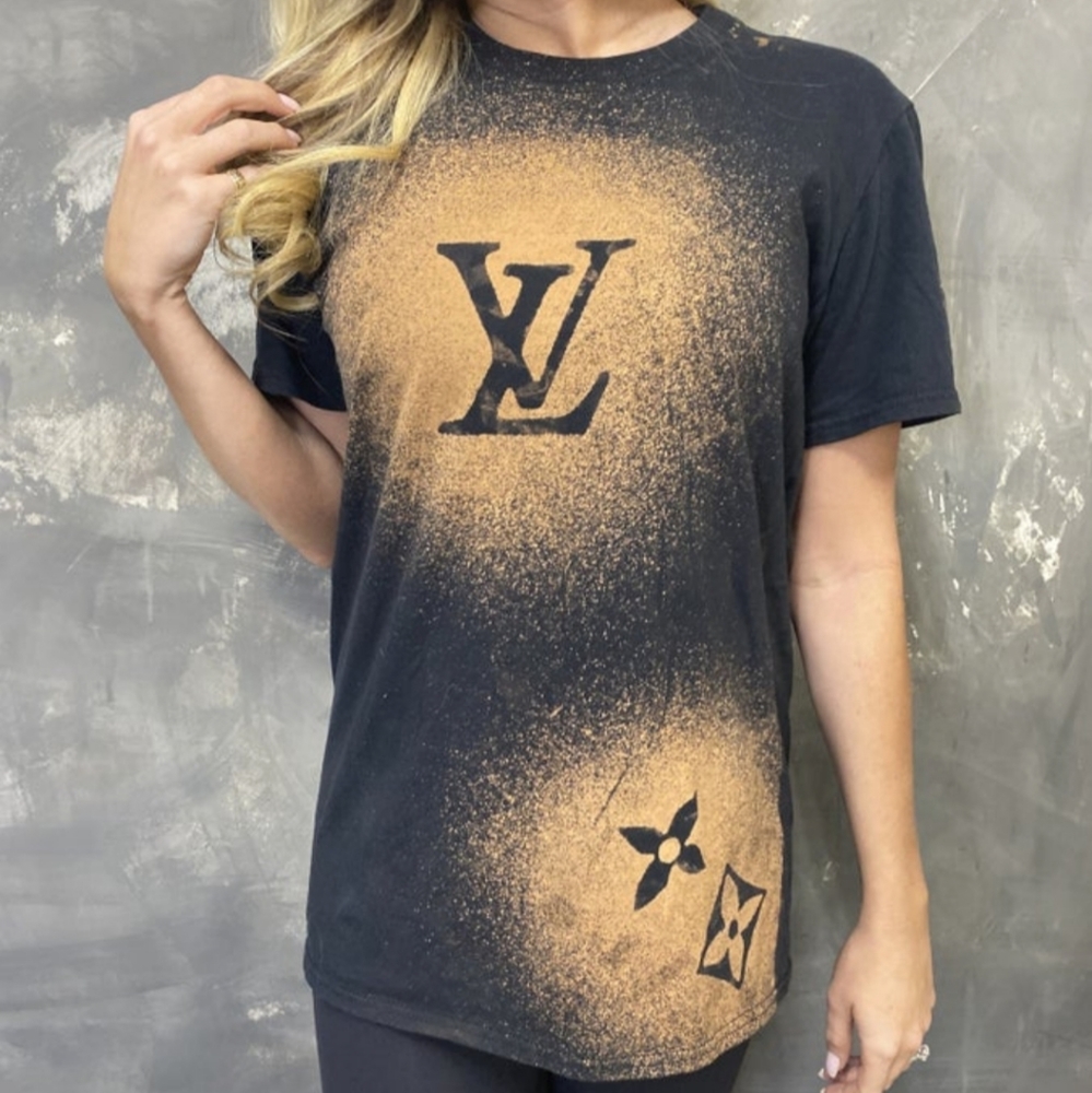 Bleached Burnout Graphic Tee